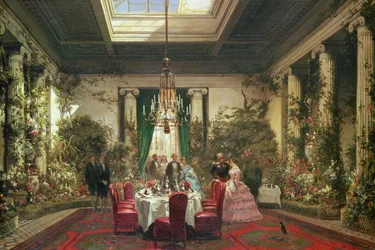 Comedor de la Princesa Mathilde, rue de Courcelles, París